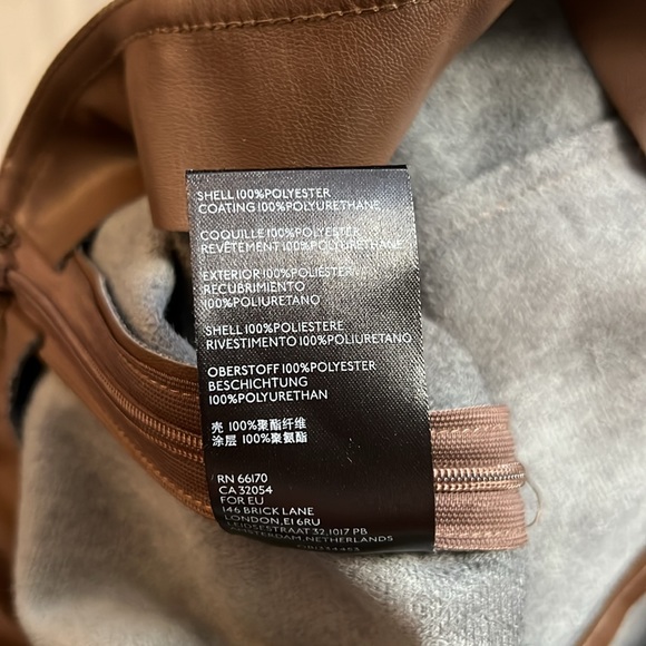 We The Free Brown Faux Leather Pants- 29 - Picture 6 of 6